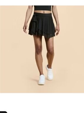 Blogilates Black Athletic Skirt-Short (M)